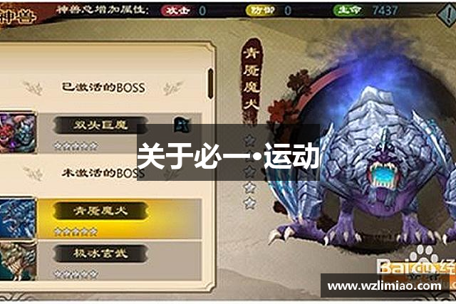关于必一·运动